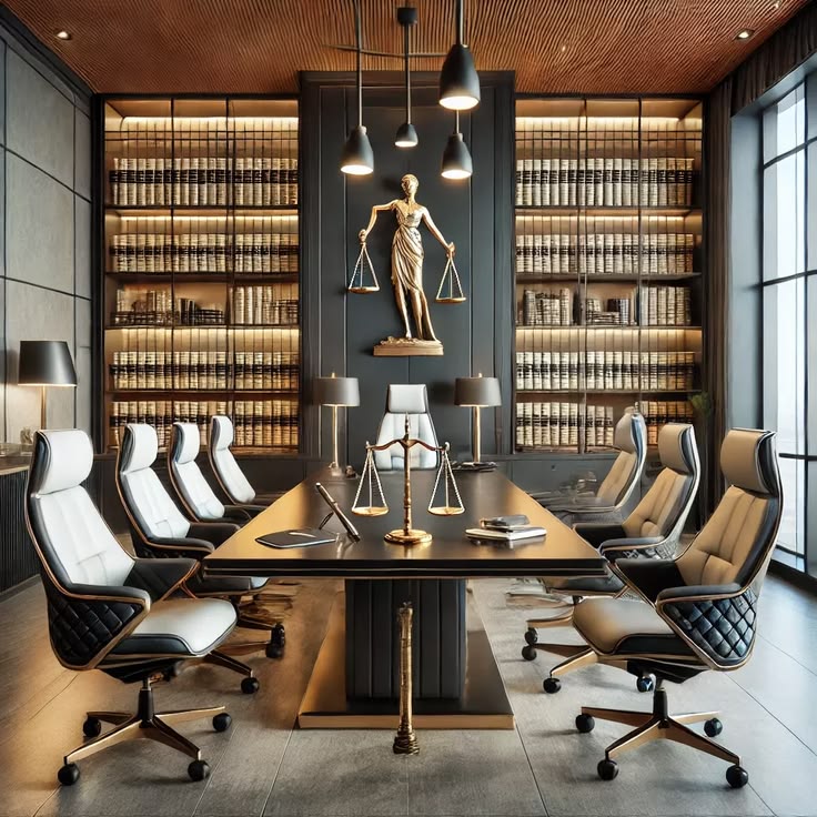 Chamber of Kumar Legal Solutions — law library and advocate's desk